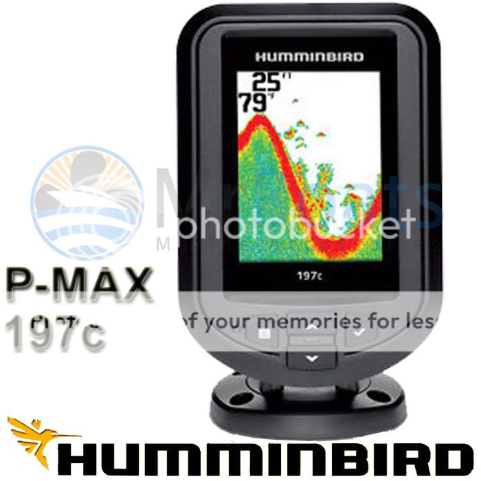 Humminbird 197C PiranhaMax * FISHFINDER COLOUR * Dual Beam Transducr